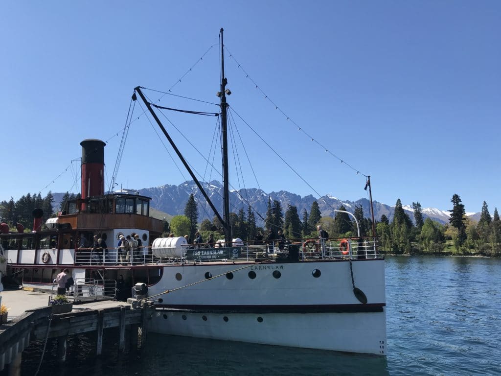 Queenstown TSS Earnslaw cruise