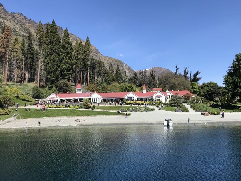 Approaching Walter Peak High Country Farm