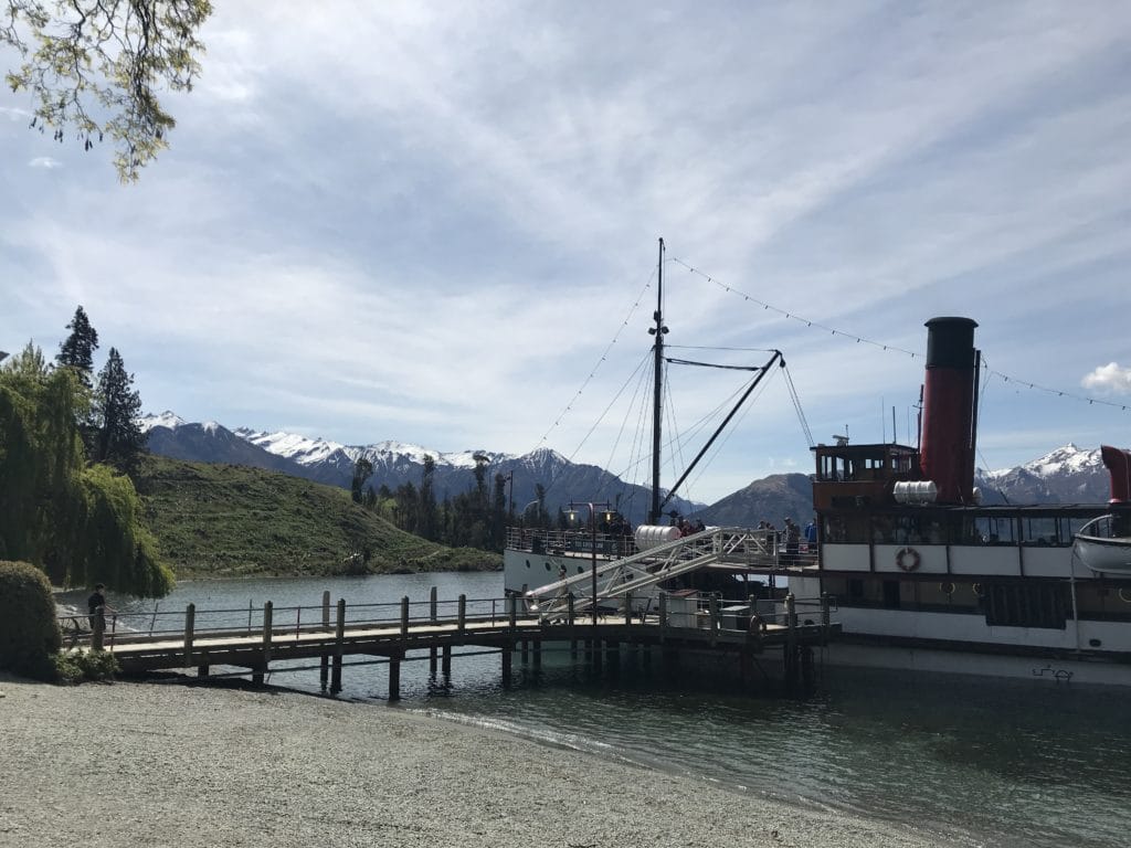 Queenstown TSS Earnslaw cruise