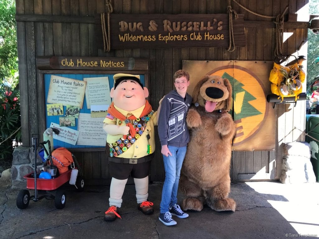 Walt Disney World character meet and greet