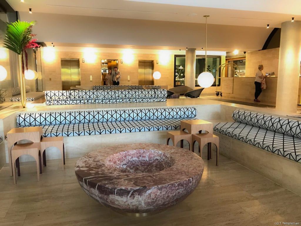 The Calile Hotel Reception Lounge