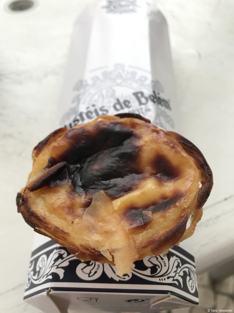 tart from Pastéis de Belém