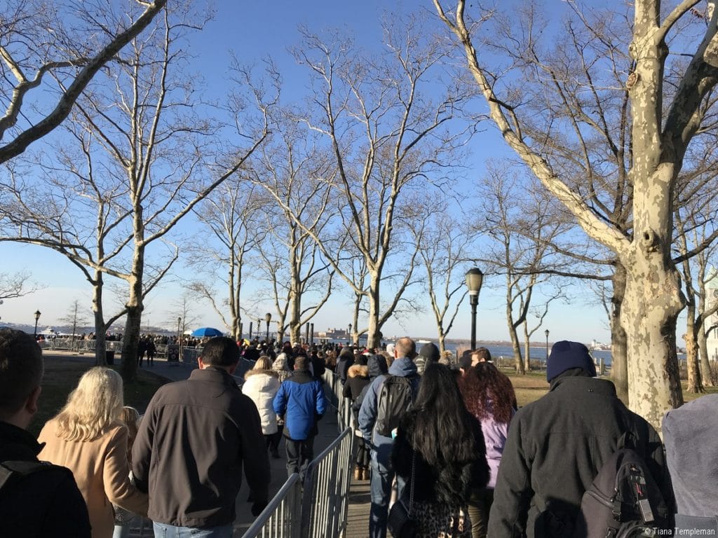 Liberty Cruises queue