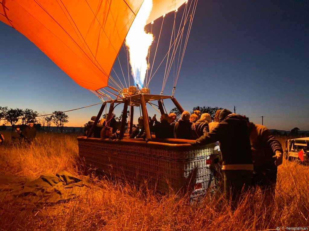 Hot air ballooning on the Gold Coast