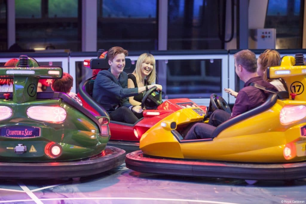 Cruise ship dodgem cards