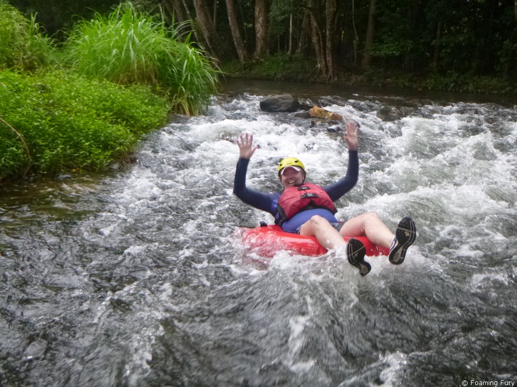 River tubing in Cairns