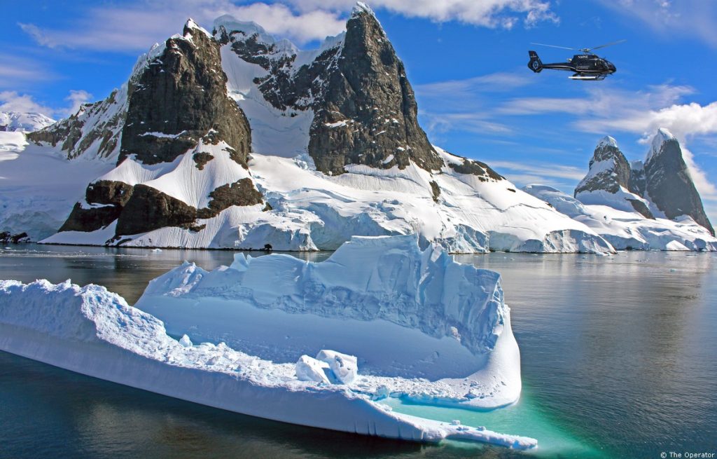 Scenic Eclipse helicopter