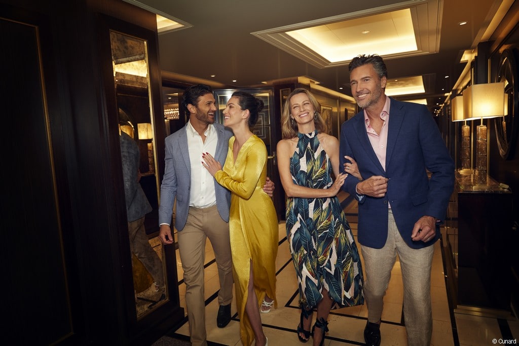 Two couples going out