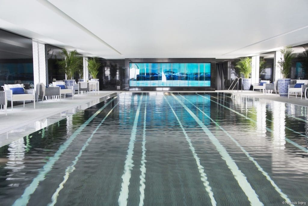 Peninsula Beijing pool