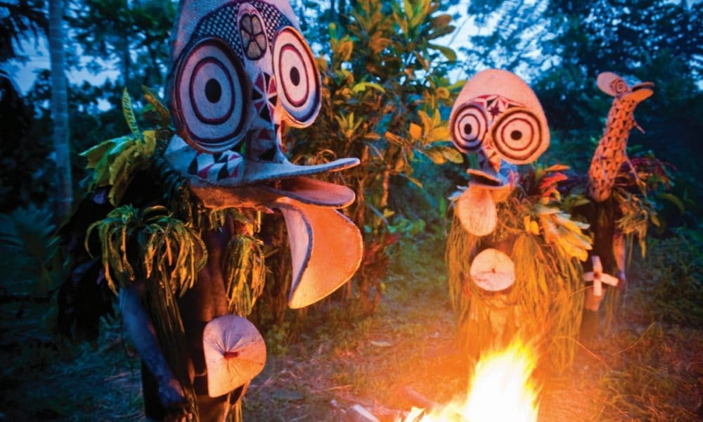 Baining Fire Dancers Rabaul