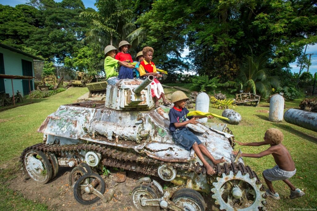 History by the roadside Rabaul
