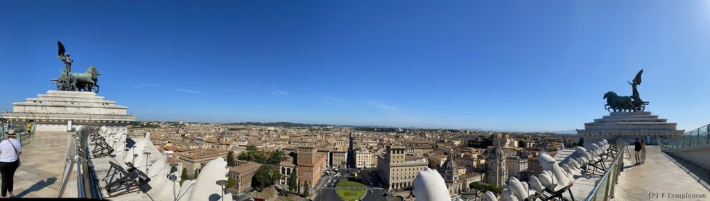A 180-degree view from the Panoramic Terrace 