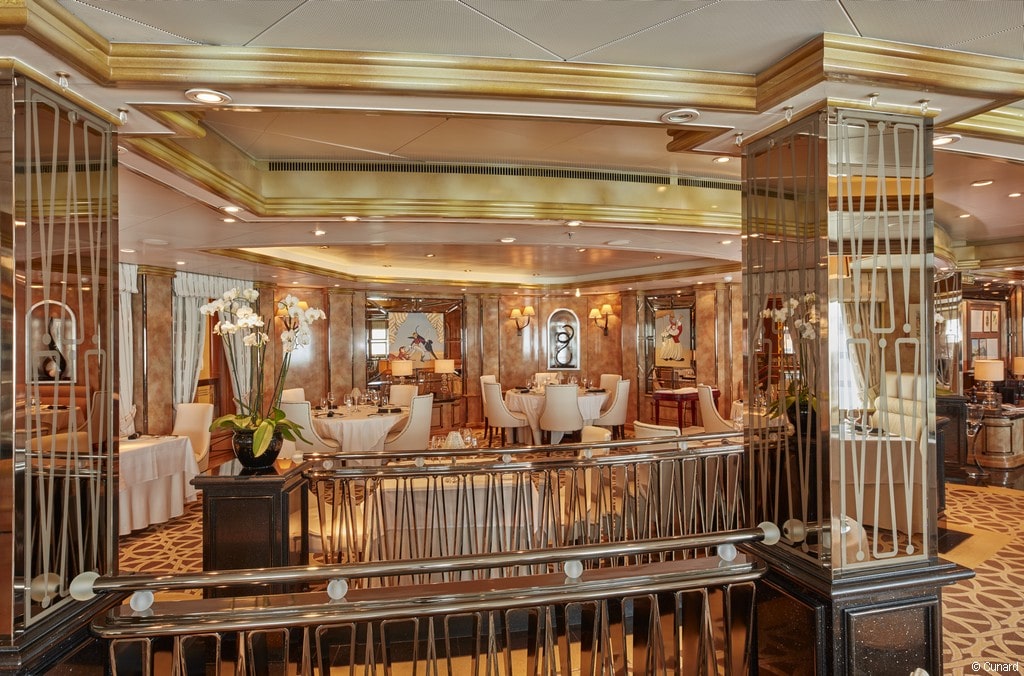 Specialty restaurant on Queen Elizabeth