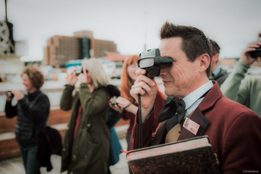 Master Storyteller Justin Johnston and the Viewfinder Tour